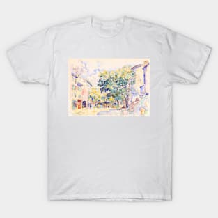 Antibes Town Scene, France, Paul Signac 1918 T-Shirt